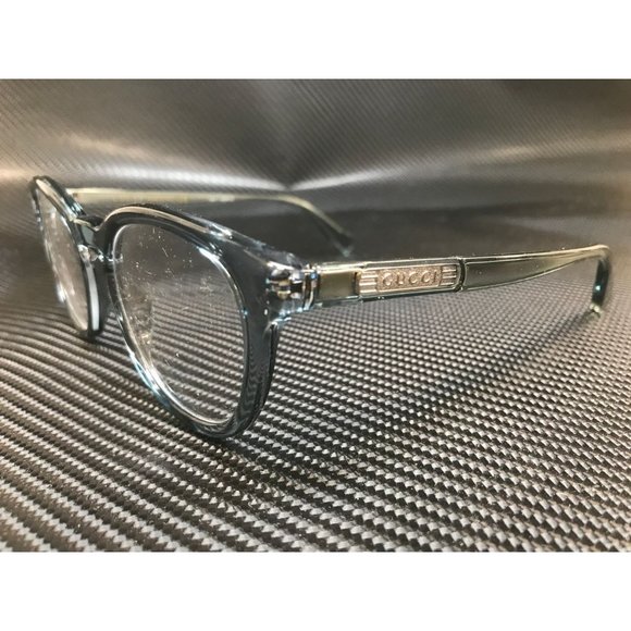 Gucci Blue Transparent Men's 48mm Eyeglasses